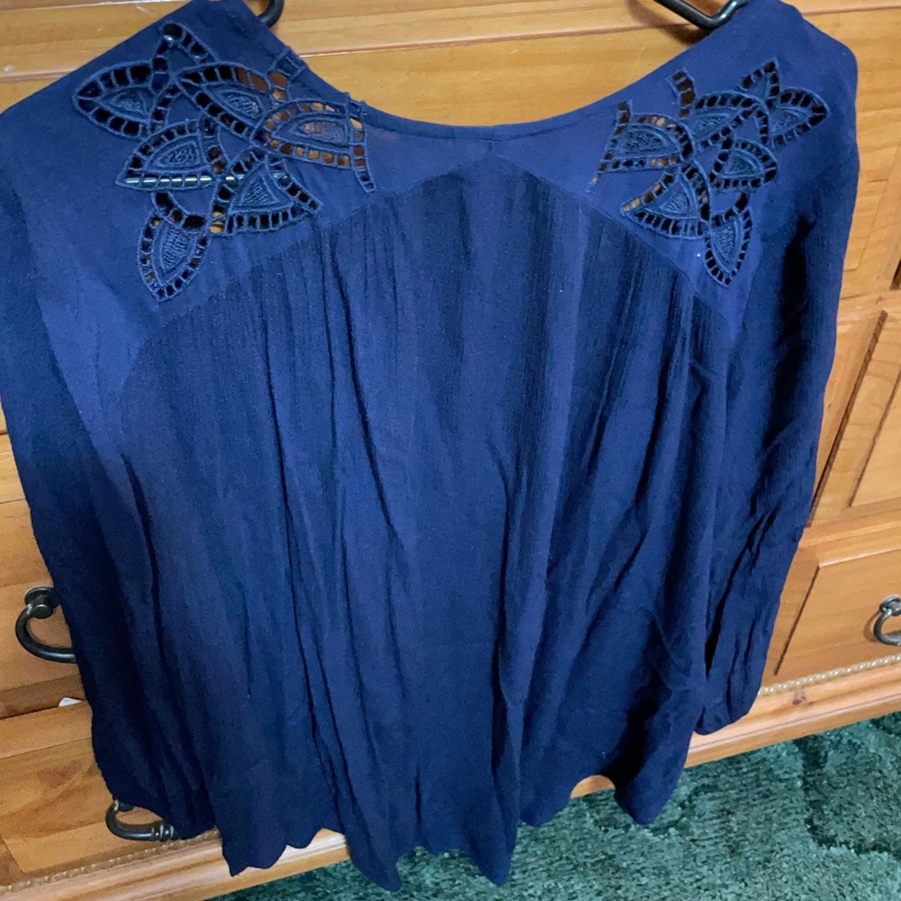 Navy blouse. Cato brand. Size medium.